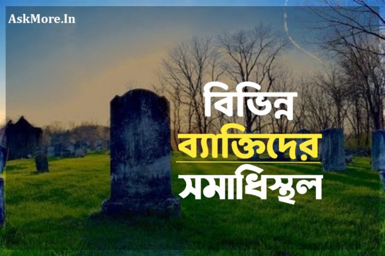 বিখ্যাত ব্যক্তিদের সমাধিস্থল PDF | Samadhi Sthal of Famous Indian Persons